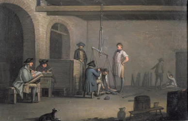 Lead Mining at Leadhills, the Weighing and Valuing of the Lead